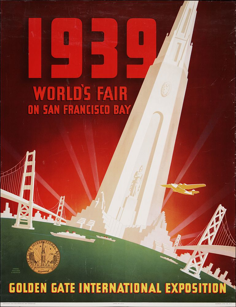 San Francisco-1939 art print by Worlds Fair Posters for $57.95 CAD