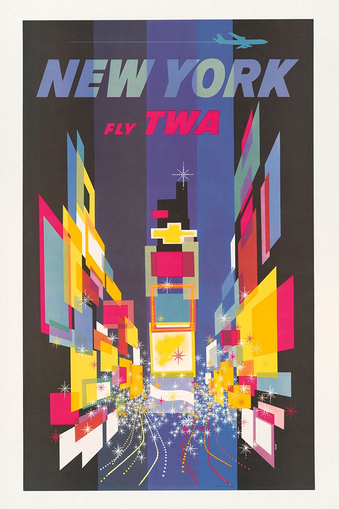 New York Travel Poster art print by Vintage Travel Posters for $57.95 CAD