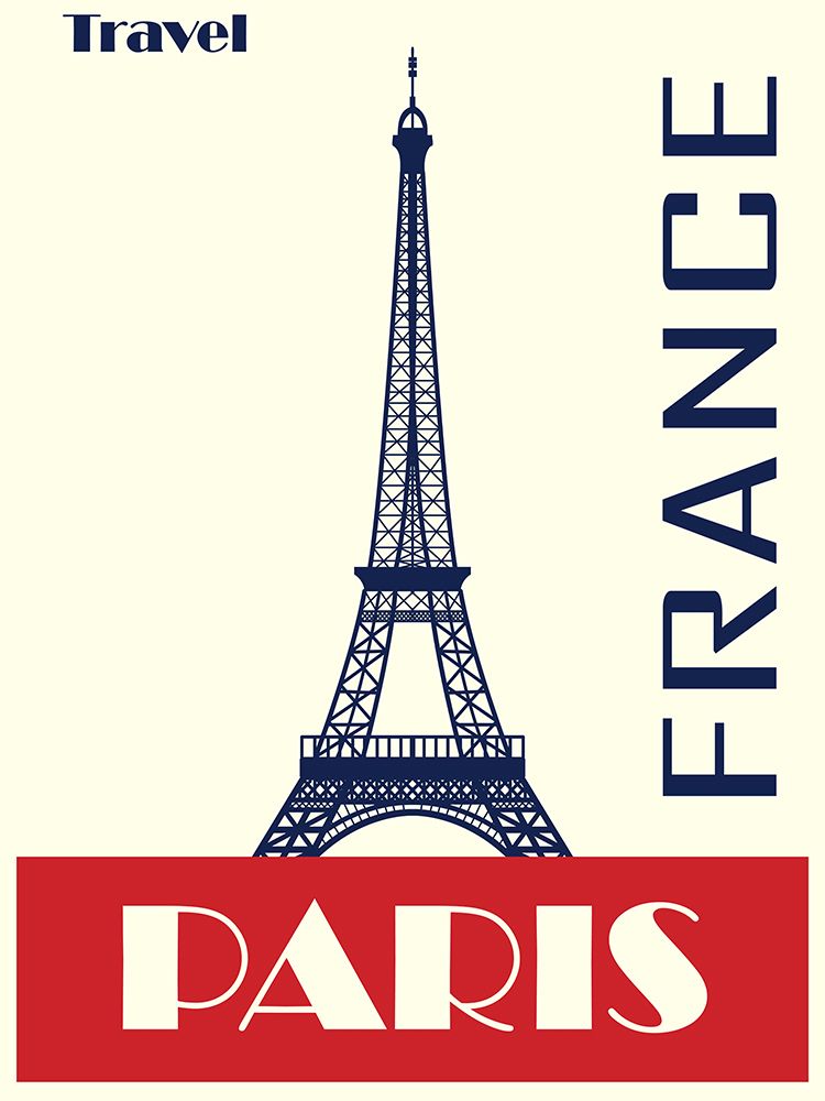 Travel Paris France Poster art print by Vintage Travel Posters for $57.95 CAD