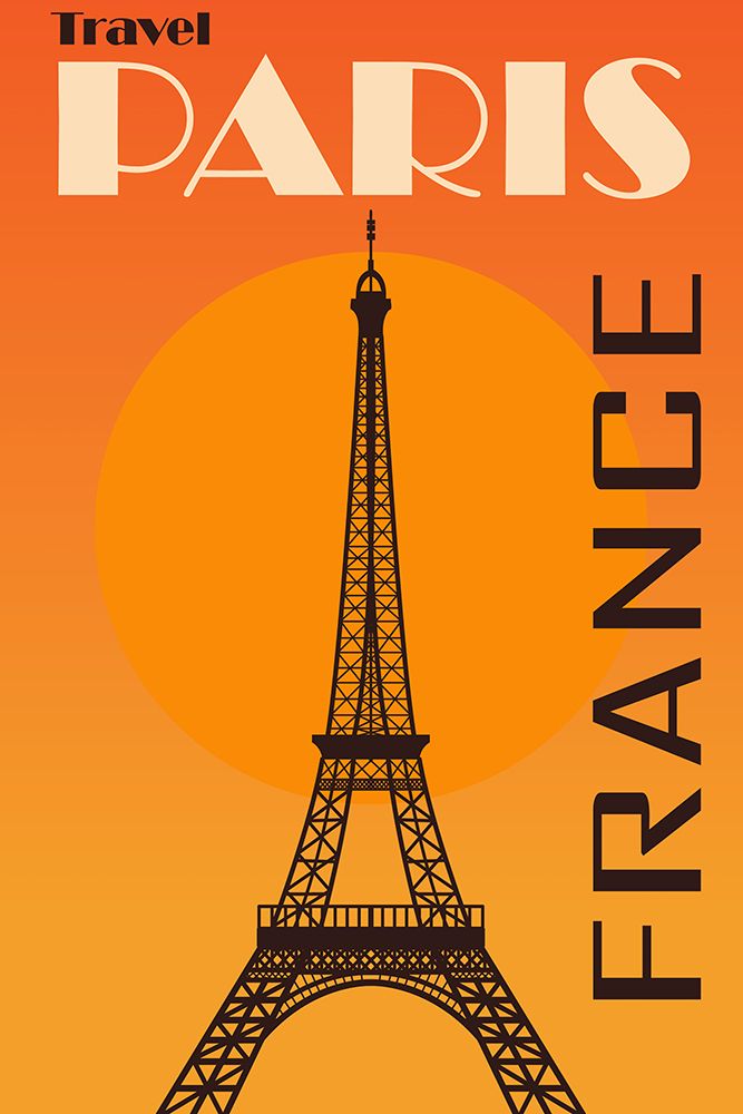 Travel Paris France Poster art print by Vintage Travel Posters for $57.95 CAD