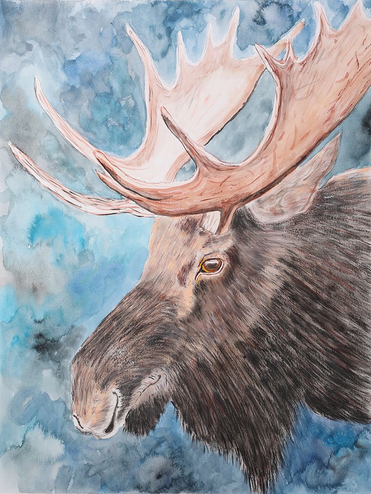 Moose Memories art print by Wynn Derr for $57.95 CAD
