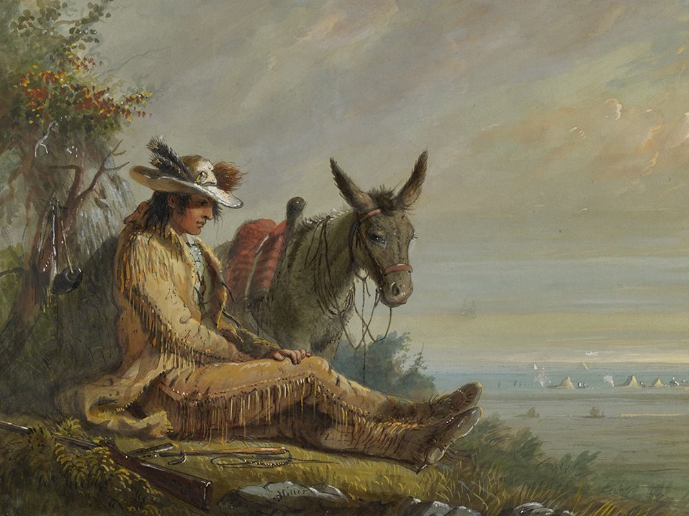 Pierre art print by Alfred Jacob Miller for $57.95 CAD