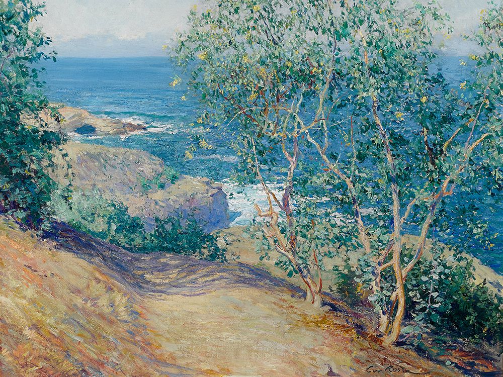 Indian Tobacco Trees, La Jolla art print by Guy Rose for $57.95 CAD