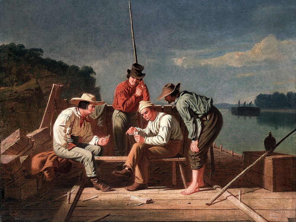 In a Quandary art print by George Caleb Bingham for $57.95 CAD