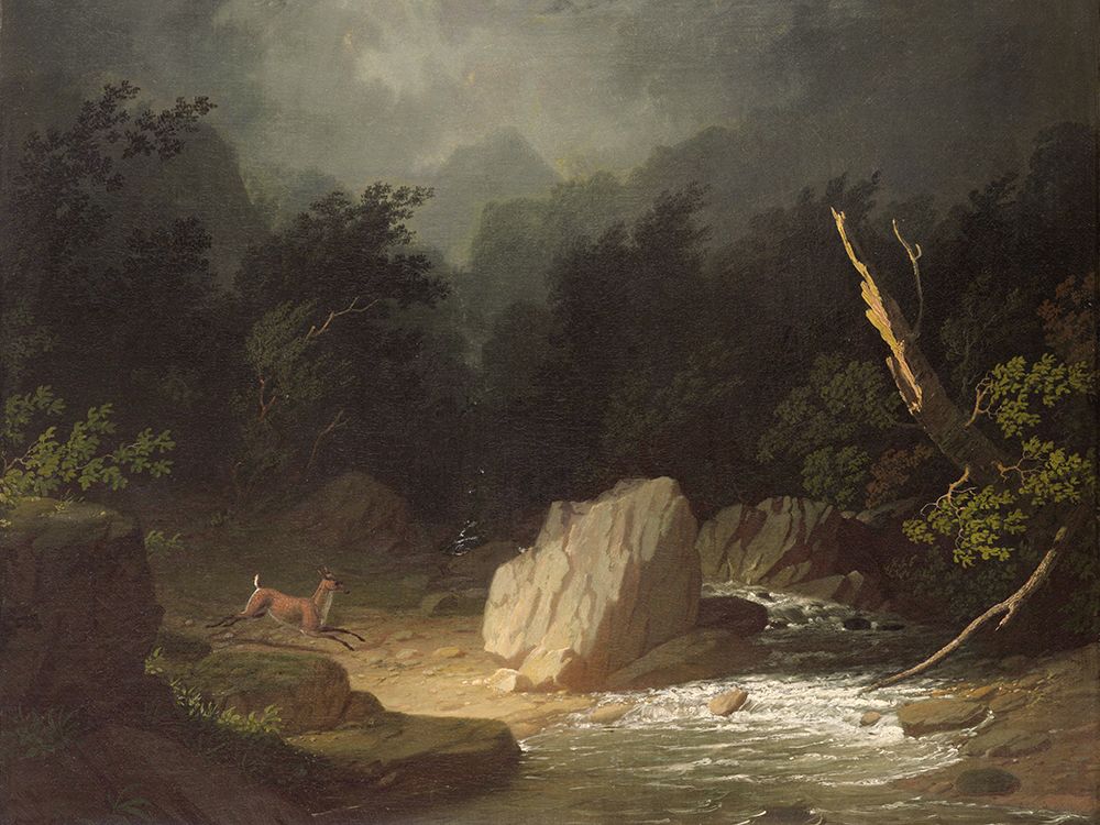 The Storm art print by George Caleb Bingham for $57.95 CAD