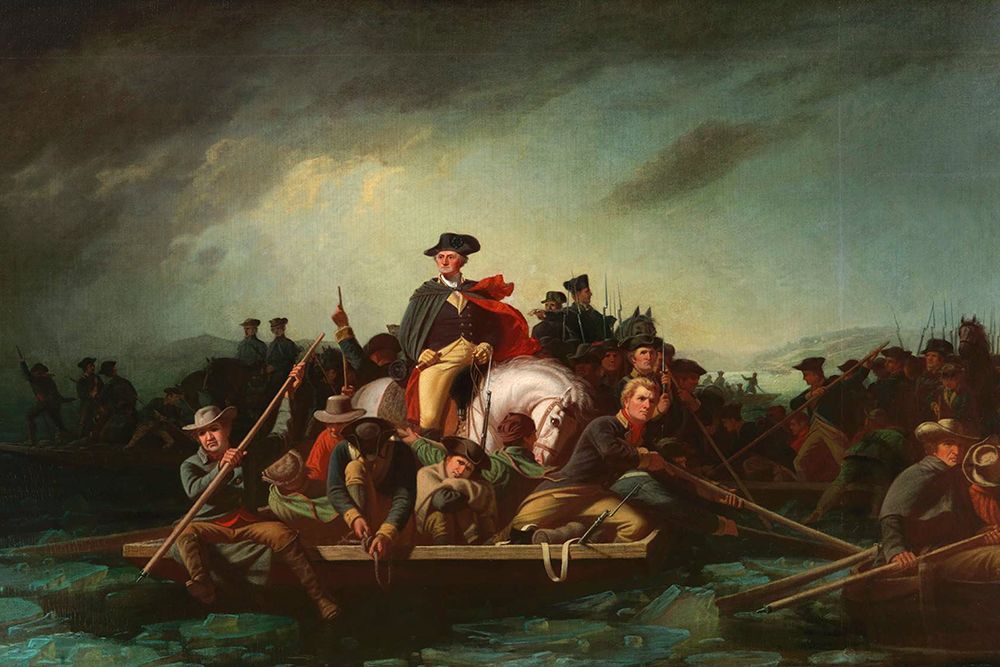 Washington Crossing the Delaware art print by George Caleb Bingham for $57.95 CAD