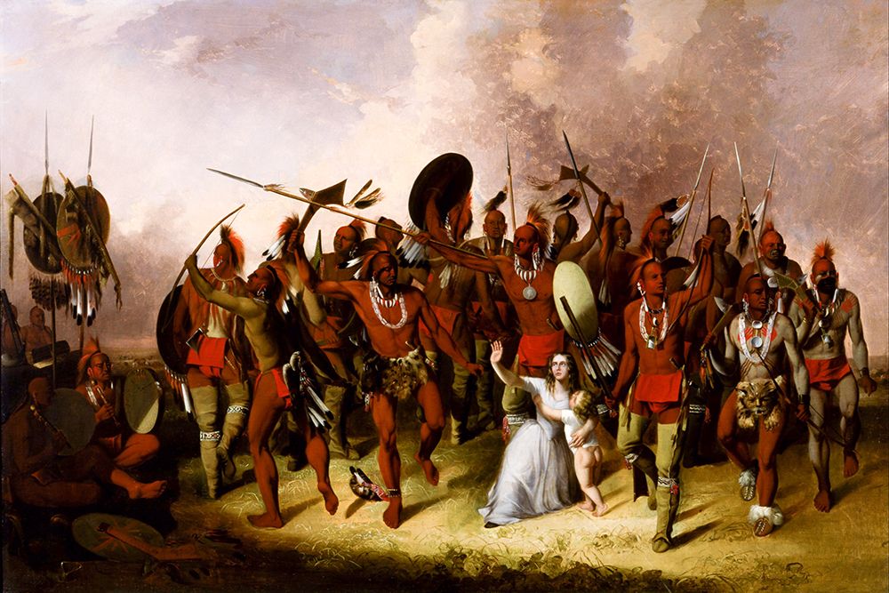 Osage Scalp Dance art print by John Mix Stanley for $57.95 CAD