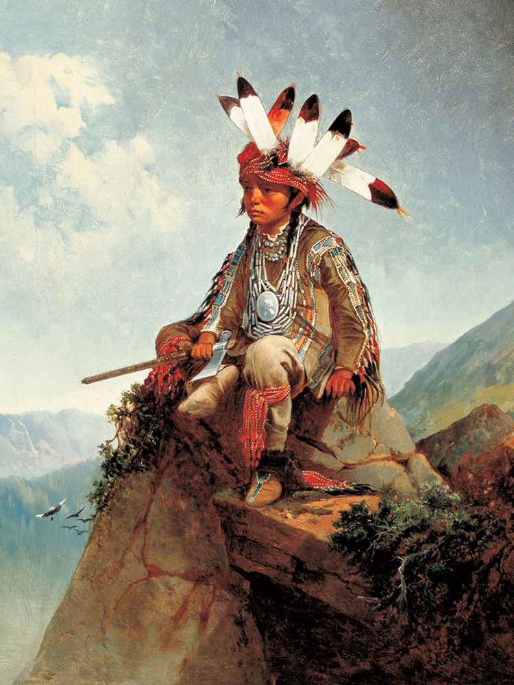 Young Chief art print by John Mix Stanley for $57.95 CAD