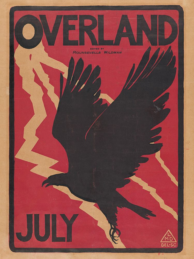 Overland Monthly, July art print by Maynard Dixon for $57.95 CAD