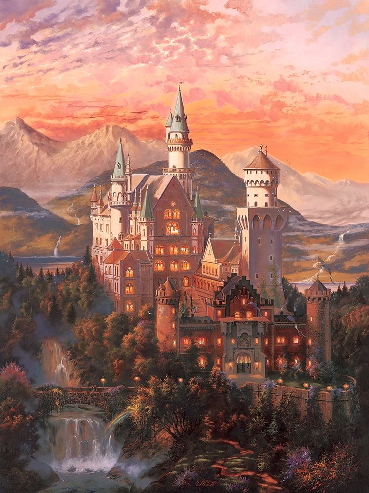 Enchanted Castle art print by Klaus Strubel for $57.95 CAD