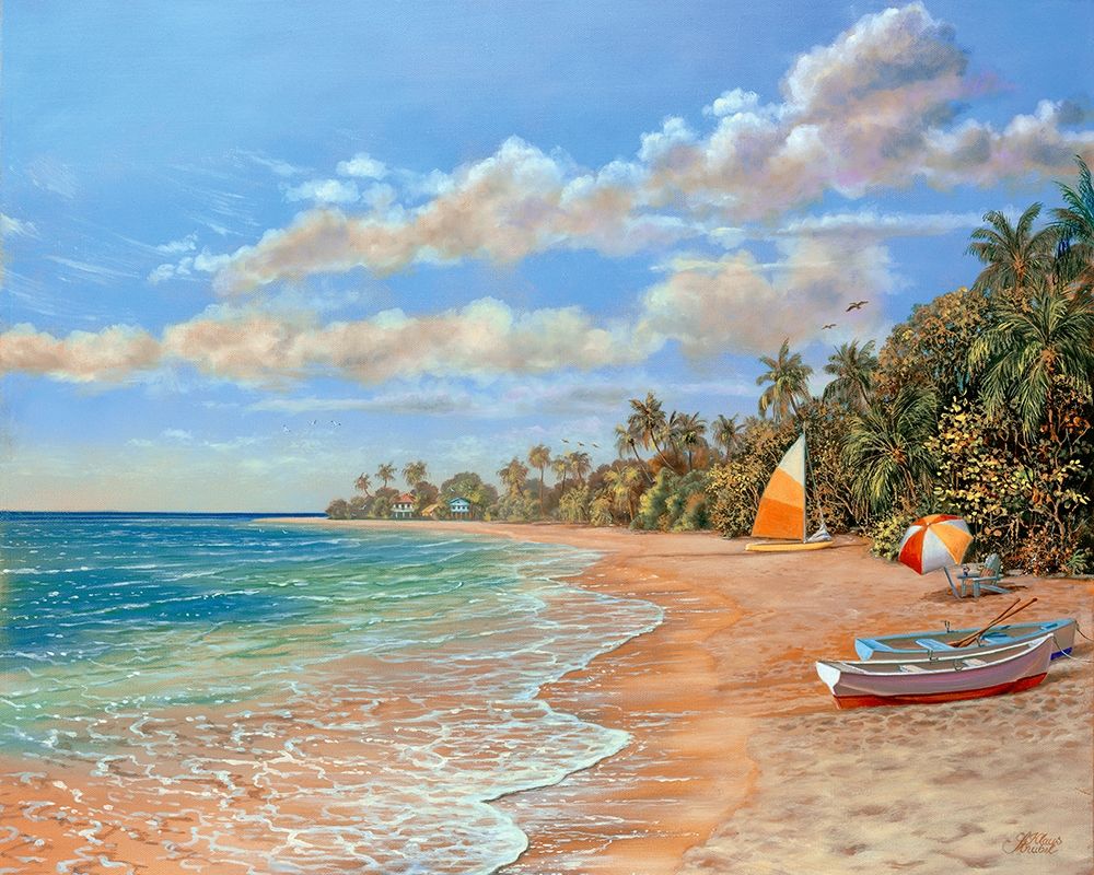 Dream Beach art print by Klaus Strubel for $57.95 CAD