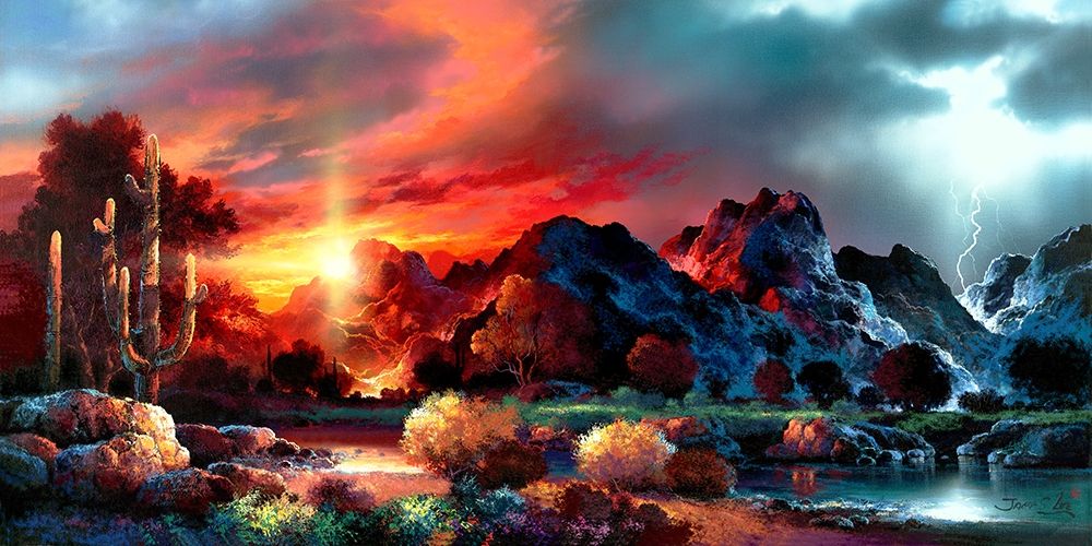 Sunset Spectacular art print by James Lee for $57.95 CAD