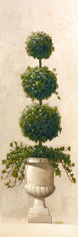 Roman Topiary II art print by Welby for $57.95 CAD