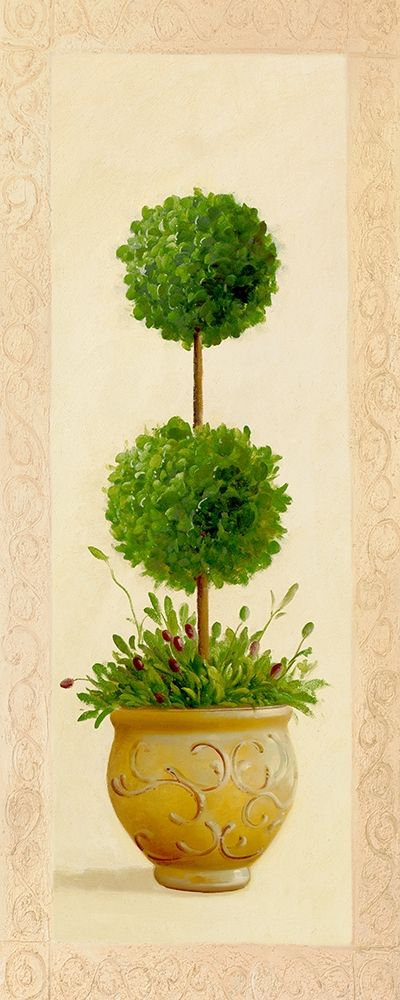 Ball Topiary II art print by Welby for $57.95 CAD