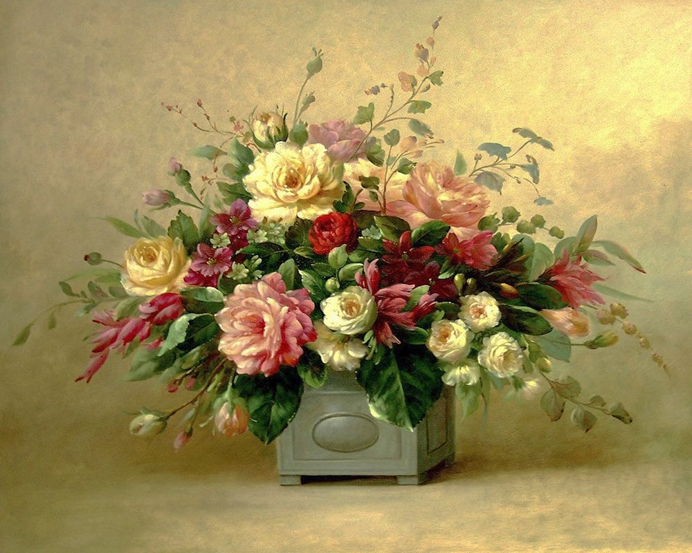 Rose Bouquet II art print by Welby for $57.95 CAD