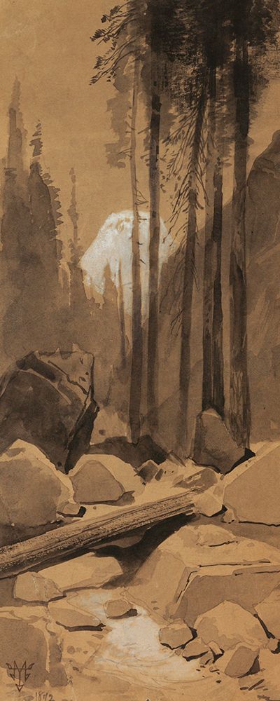 In the Yosemite Valley art print by Thomas Moran for $57.95 CAD