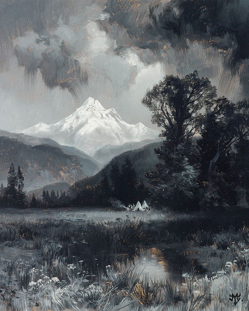 Mount Grohman art print by Thomas Moran for $57.95 CAD
