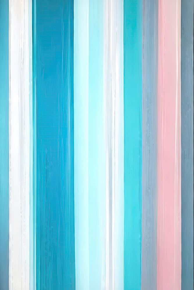 Cotton Candy Stripes art print by Alpenglow for $57.95 CAD