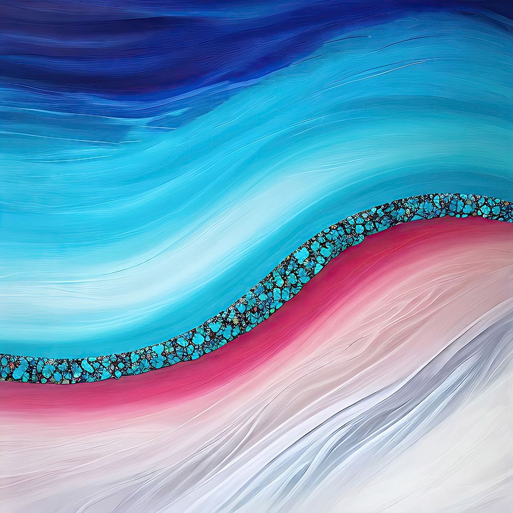 Turquoise Banded Belt art print by Alpenglow for $57.95 CAD
