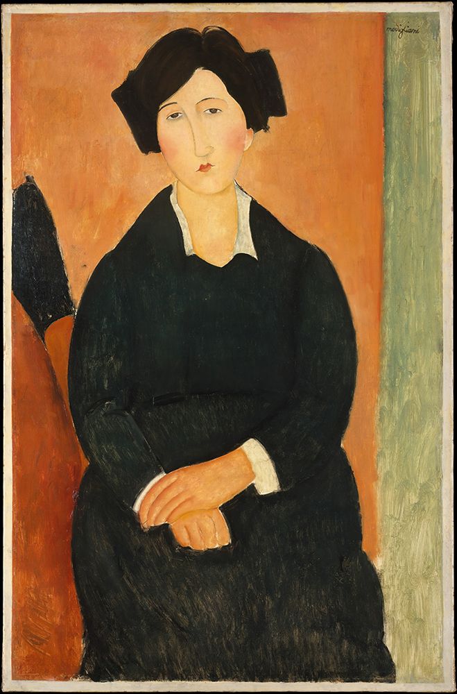 The Italian Woman 1917 art print by Amedeo Modigliani for $57.95 CAD