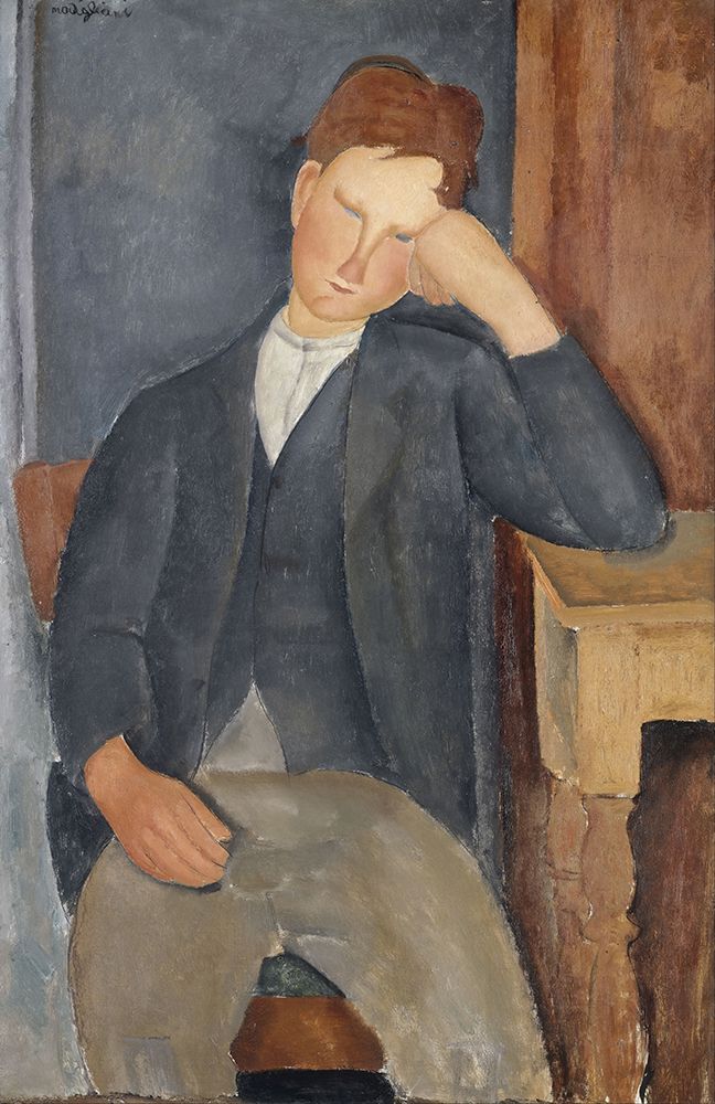The Young Apprentice 1919 art print by Amedeo Modigliani for $57.95 CAD