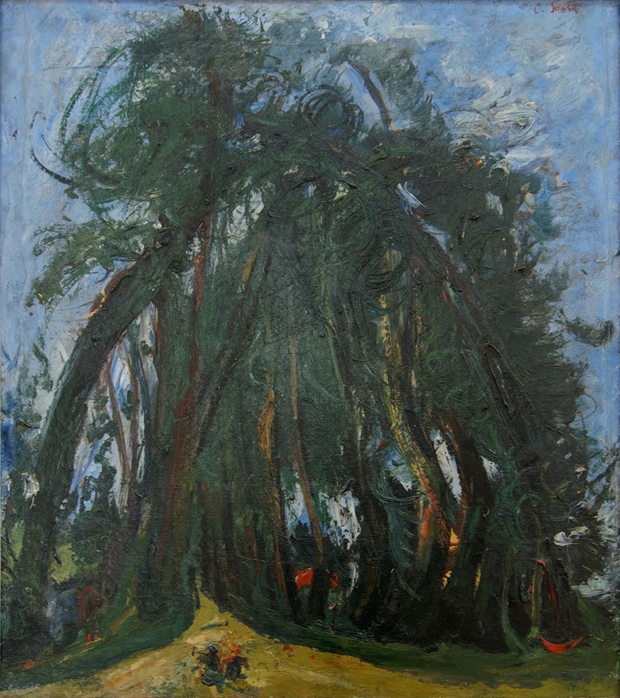 LAllee darbres 1935 art print by Chaim Soutine for $57.95 CAD