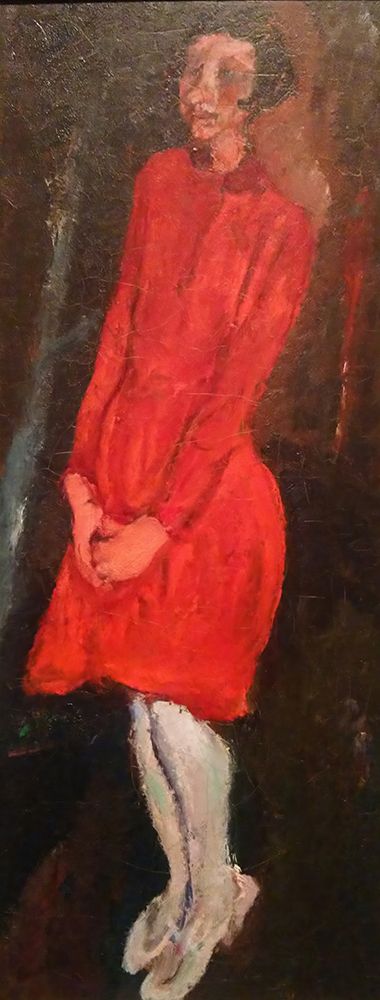 Young Girl in Red art print by Chaim Soutine for $57.95 CAD