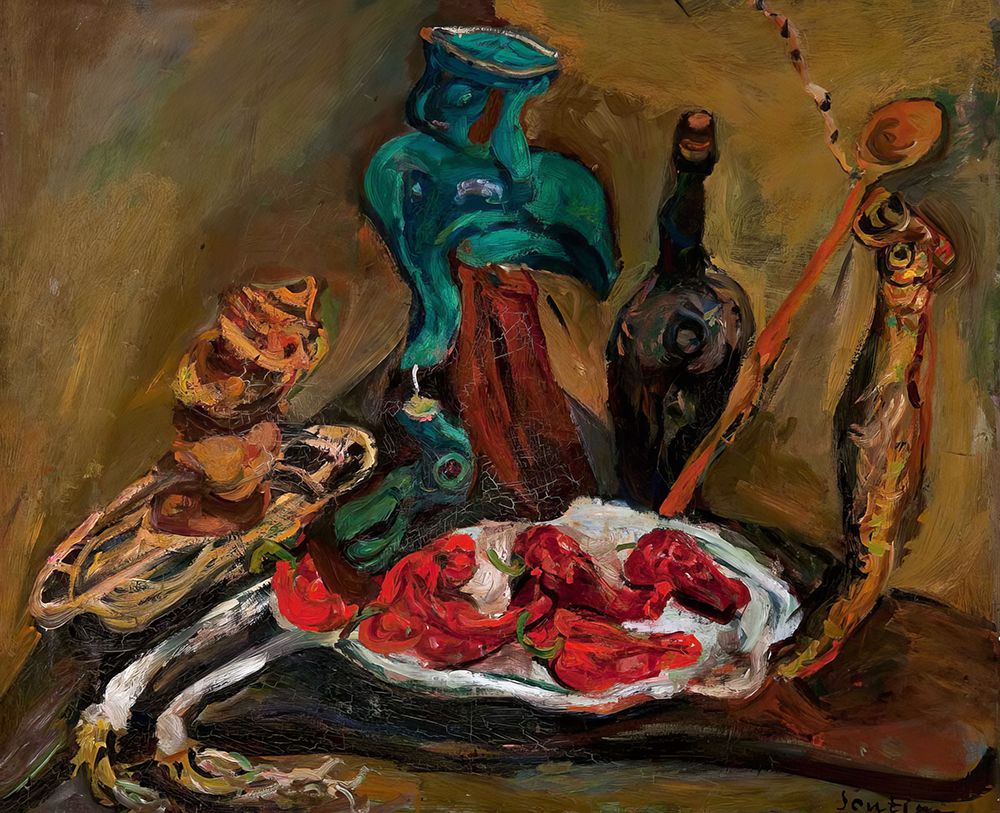 Fish, Peppers, Onions art print by Chaim Soutine for $57.95 CAD