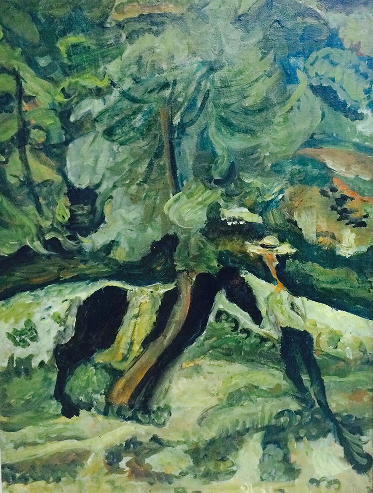 Man with Horse 1920 art print by Chaim Soutine for $57.95 CAD