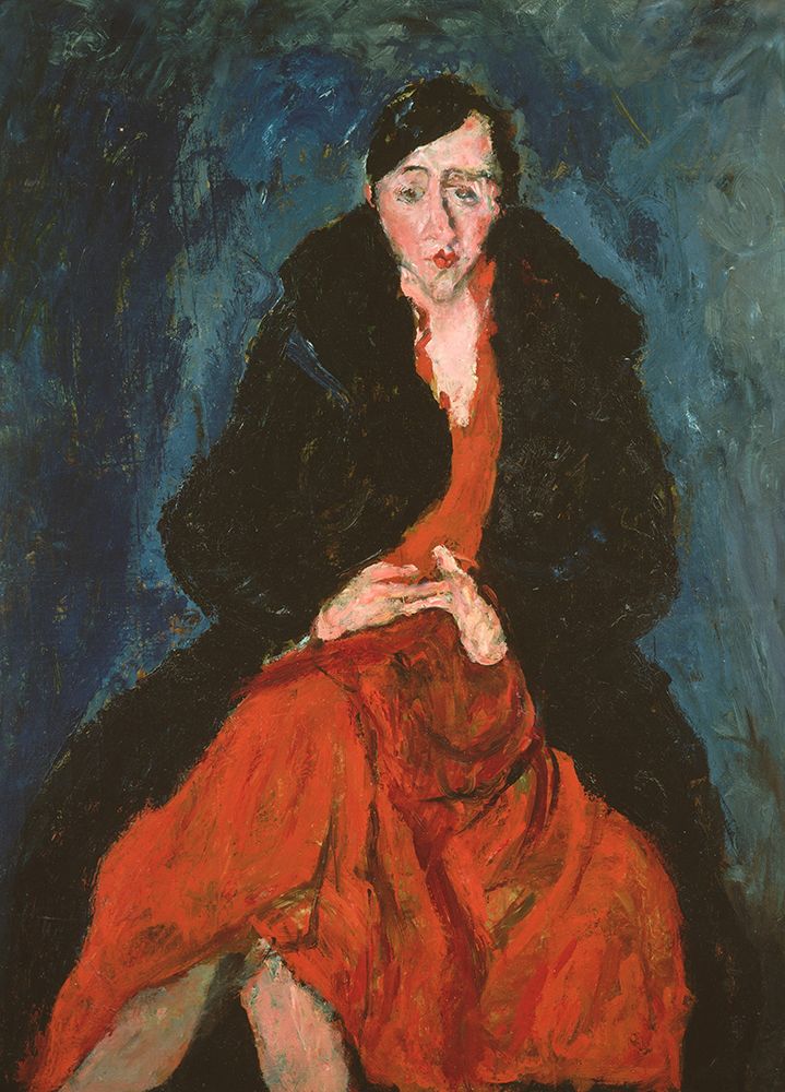 Portrait of Madeleine Castaing 1929 art print by Chaim Soutine for $57.95 CAD