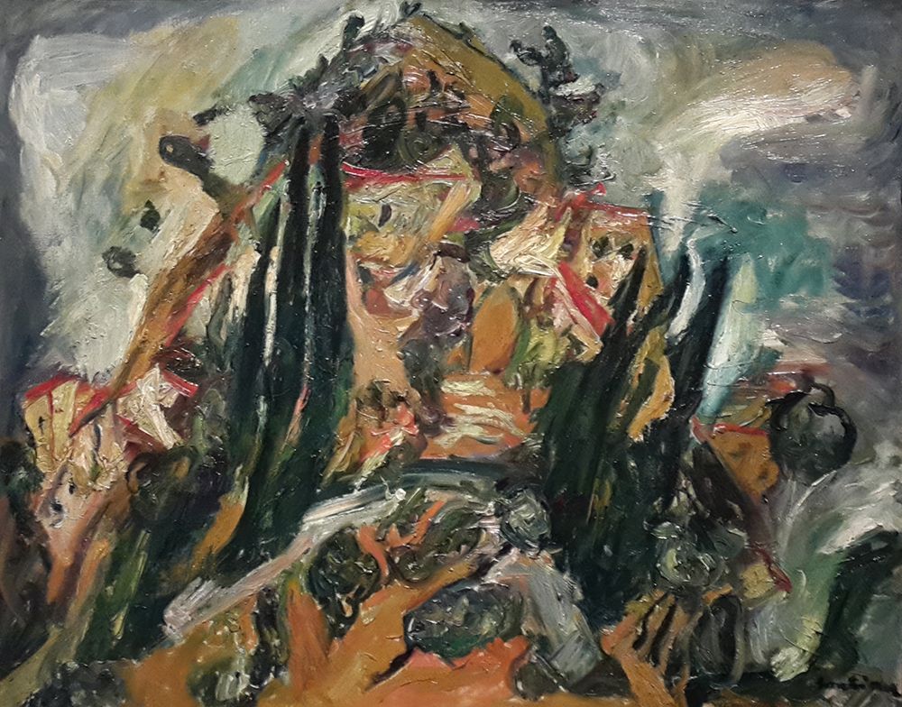 The Hill of Ceret art print by Chaim Soutine for $57.95 CAD