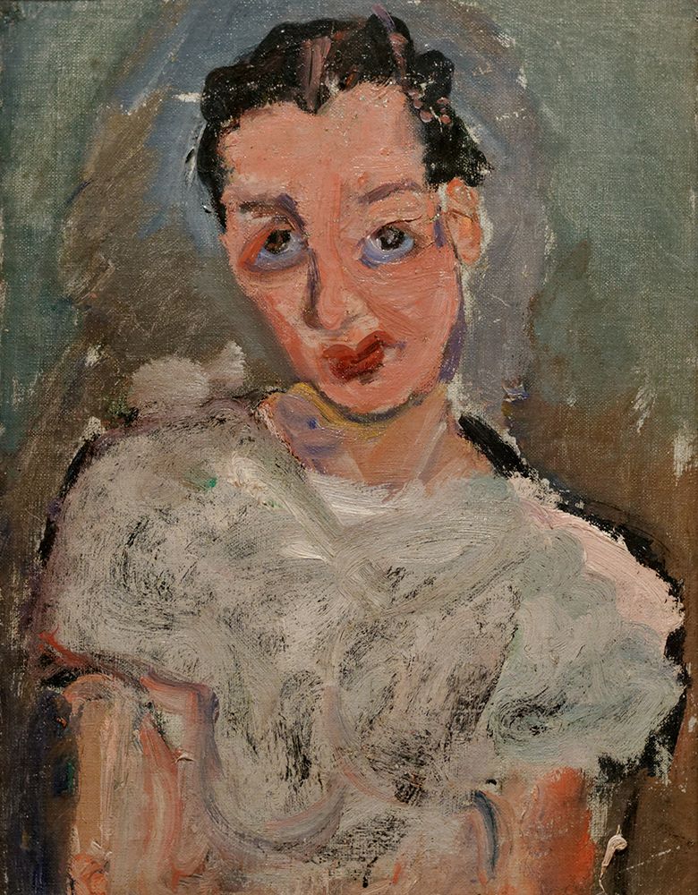 Young Women in a White Blouse 1923 art print by Chaim Soutine for $57.95 CAD