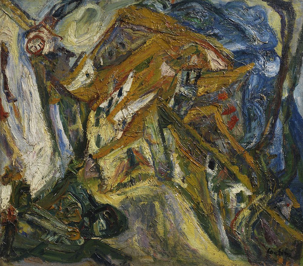 View of Ceret 1921 art print by Chaim Soutine for $57.95 CAD