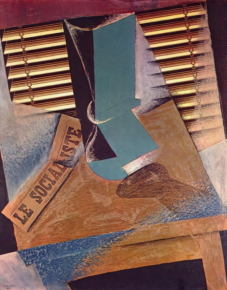 The Sunblind 1914 art print by Juan Gris for $57.95 CAD