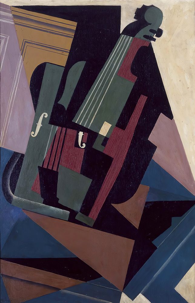 The Violin 1916 art print by Juan Gris for $57.95 CAD
