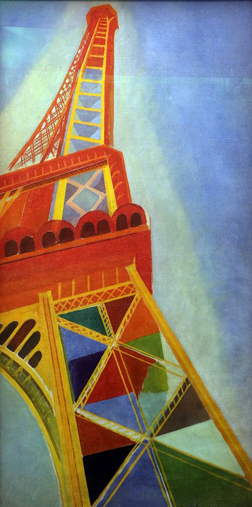 La Tour Eiffel 1926 art print by Robert Delauney for $57.95 CAD