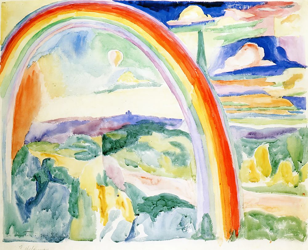 Rainbow - 1913 art print by Robert Delauney for $57.95 CAD