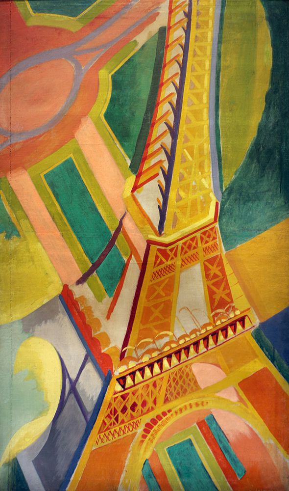 Tour Eiffel 1926 art print by Robert Delauney for $57.95 CAD