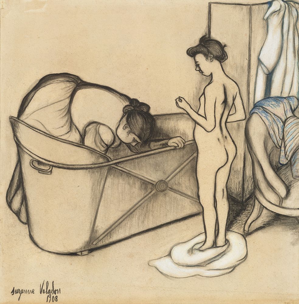 Before the Bath 1908 art print by Suzanne Valadon for $57.95 CAD
