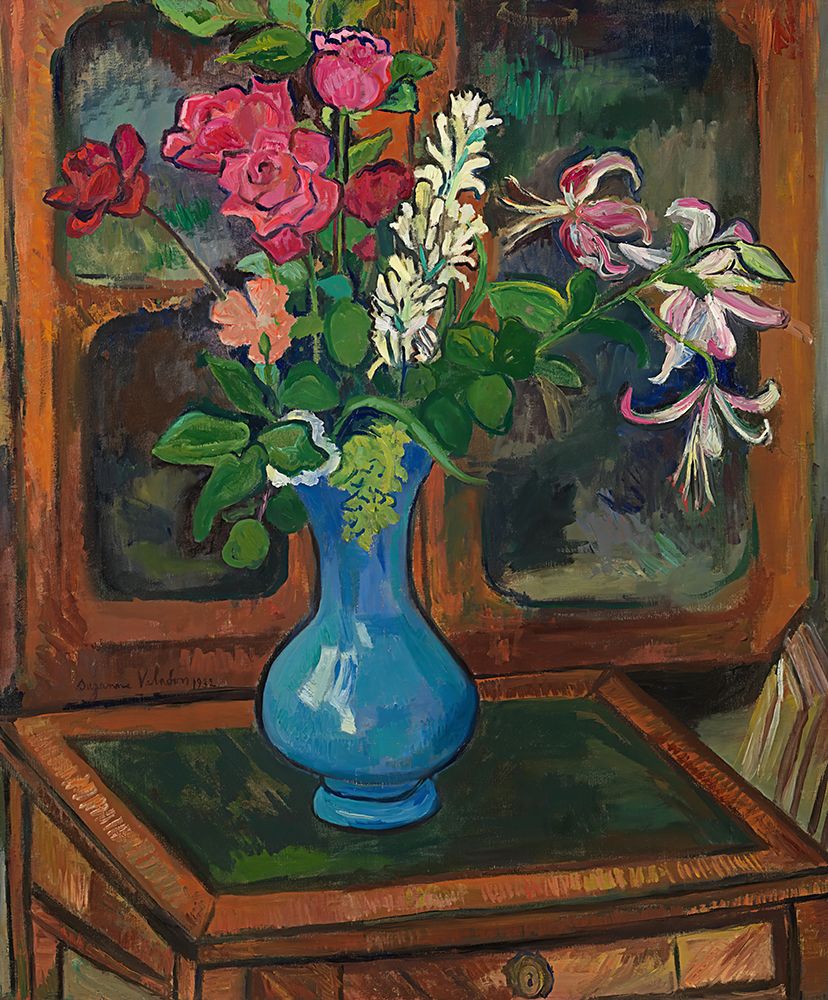 Bouquet of Flowers on a Small Table 1932 art print by Suzanne Valadon for $57.95 CAD