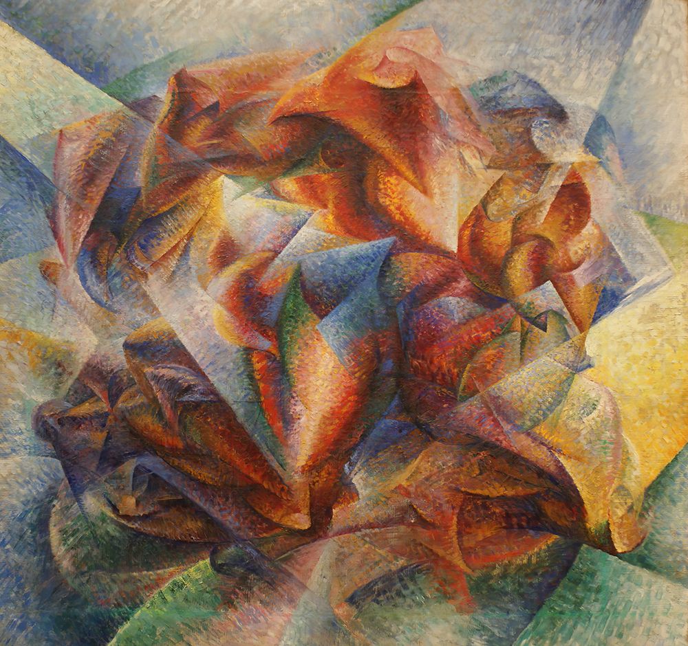 Dynamism of a Soccer Player 1913 V2 art print by Umberto Boccioni for $57.95 CAD