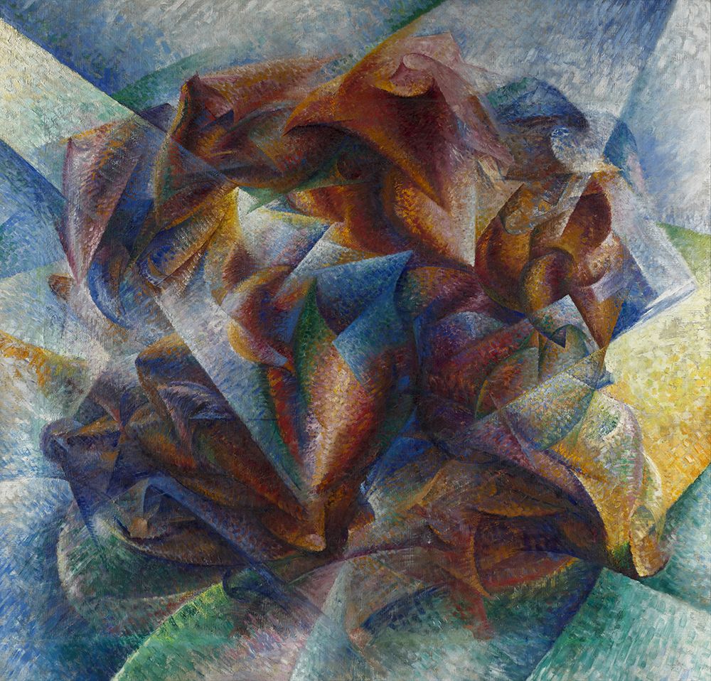 Dynamism of a Soccer Player 1913 art print by Umberto Boccioni for $57.95 CAD