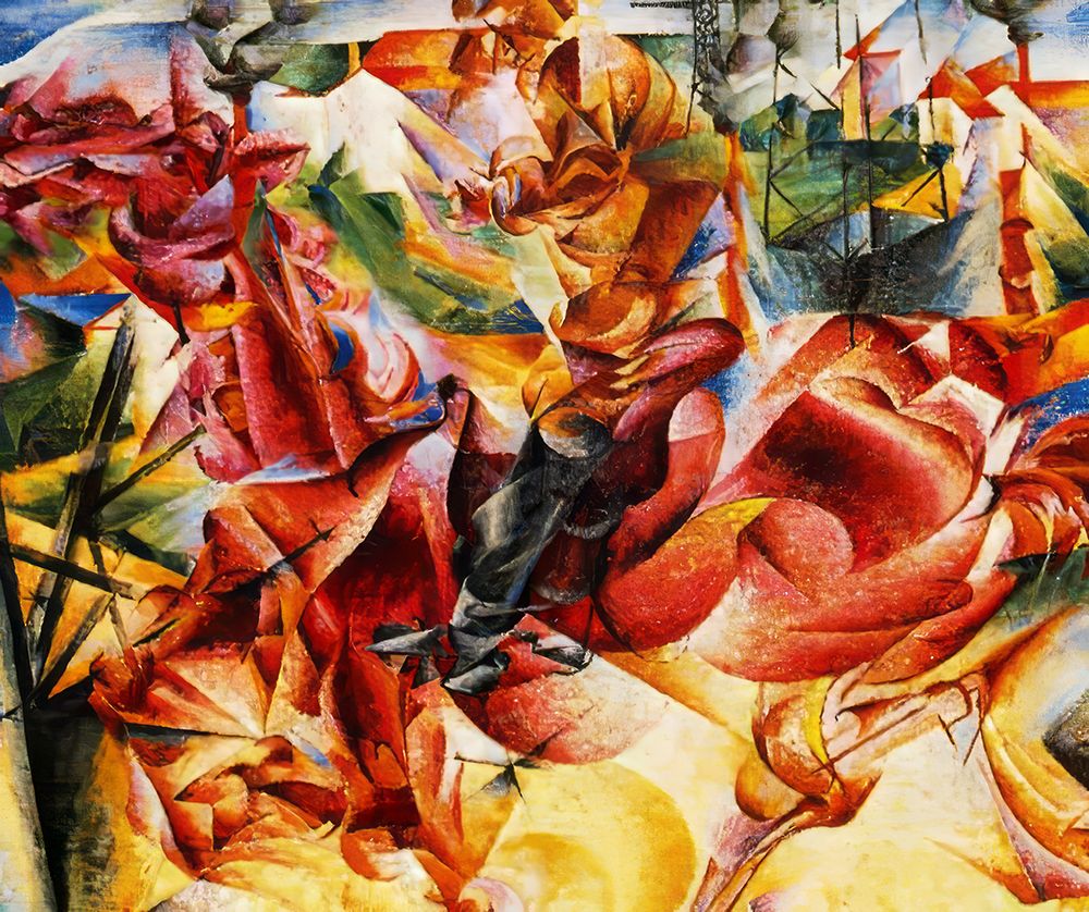 Elastic 1912 art print by Umberto Boccioni for $57.95 CAD