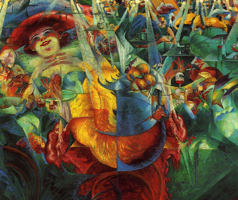 Laughter 1916 art print by Umberto Boccioni for $57.95 CAD