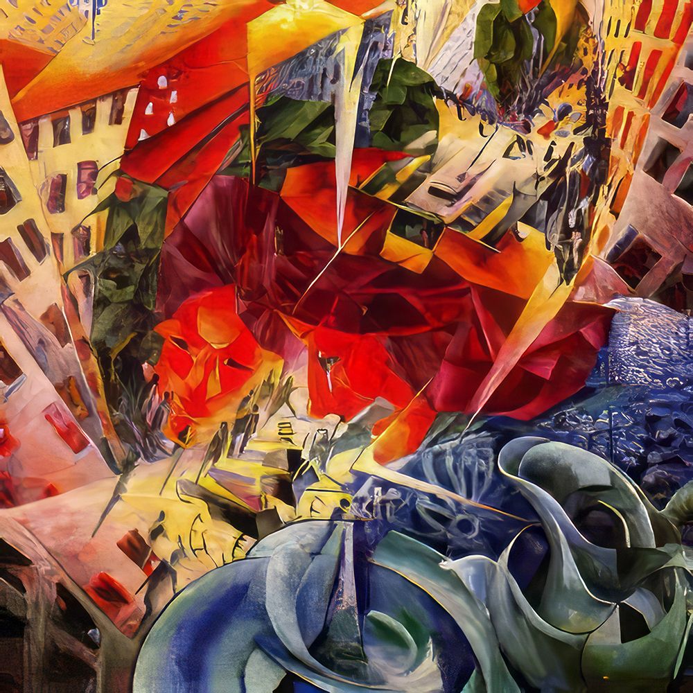 Simultaneous Visions 1912 art print by Umberto Boccioni for $57.95 CAD