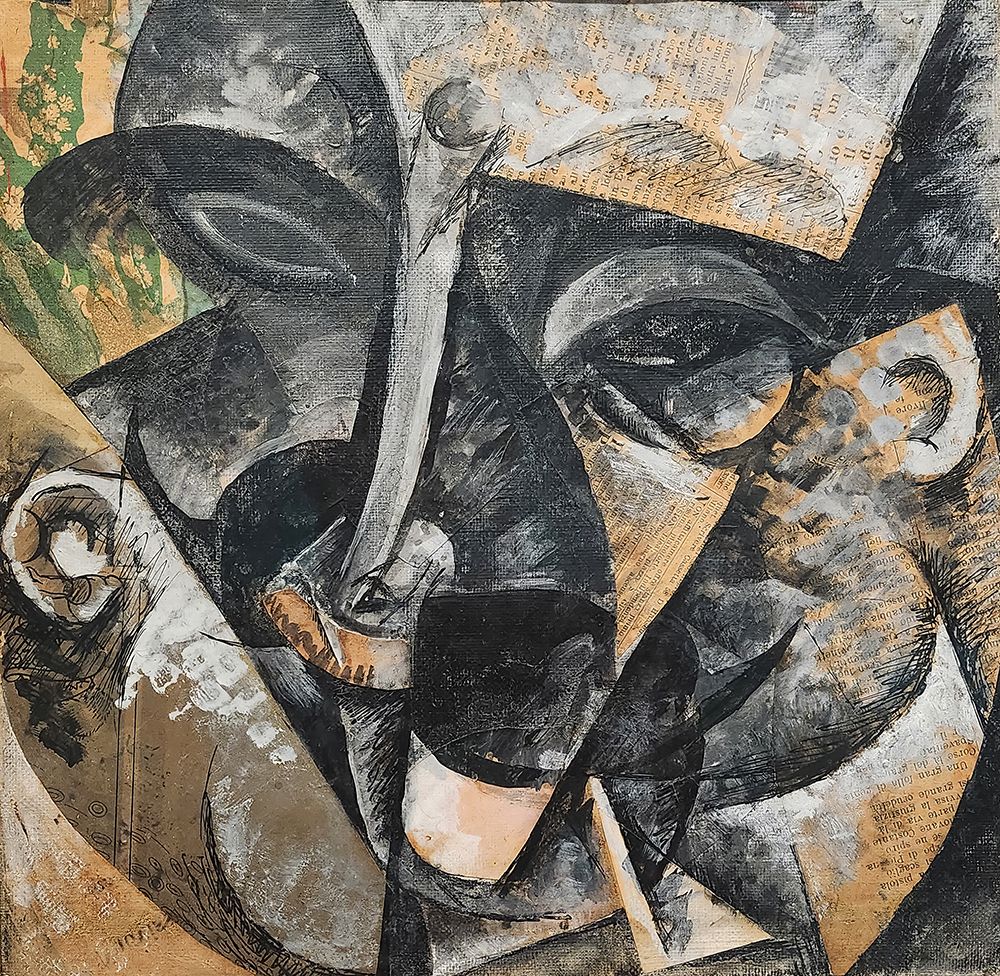 The Drinker 1914 art print by Umberto Boccioni for $57.95 CAD