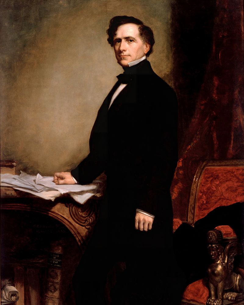 Franklin Pierce art print by George Peter Alexander Healy for $57.95 CAD