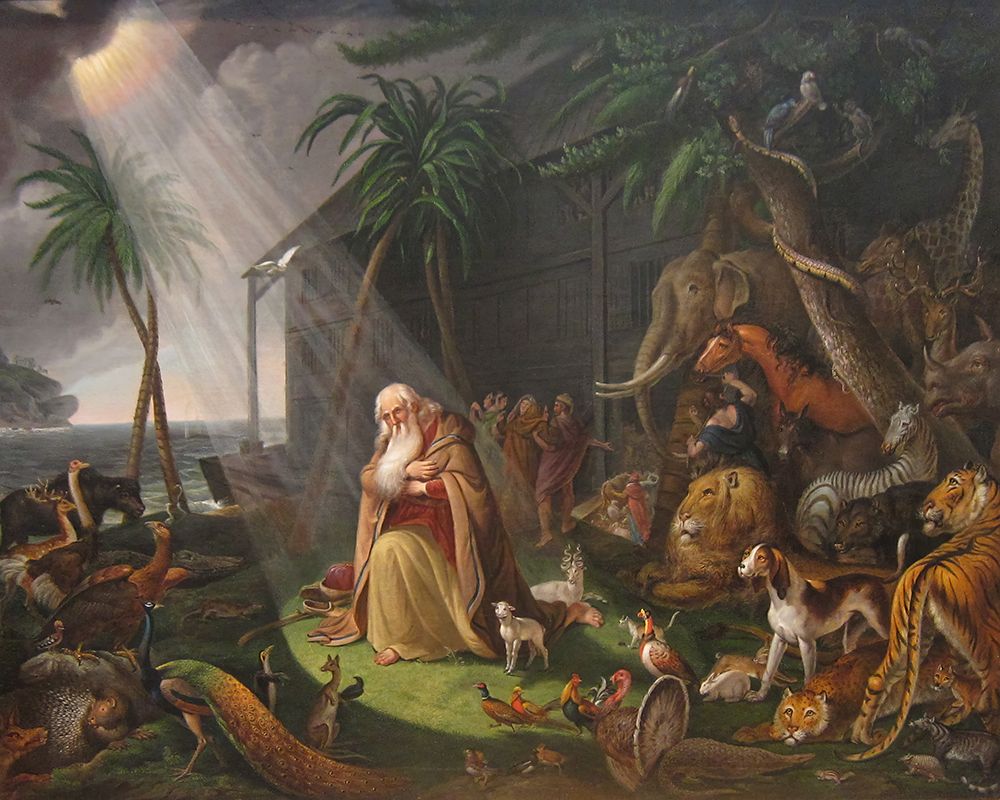 Noah and His Ark 1819 art print by Charles Willson Peale for $57.95 CAD