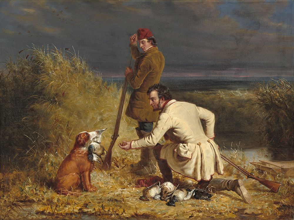 The Retrieve 1850 art print by William Tylee Ranney for $57.95 CAD