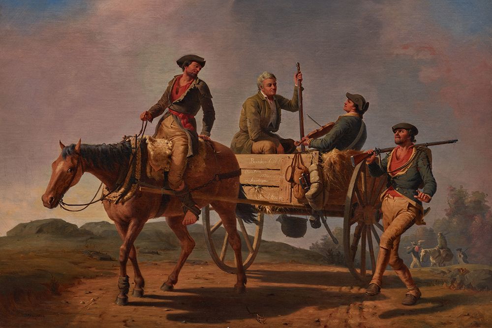 Veterans of 1776 Returning from the War art print by William Tylee Ranney for $57.95 CAD